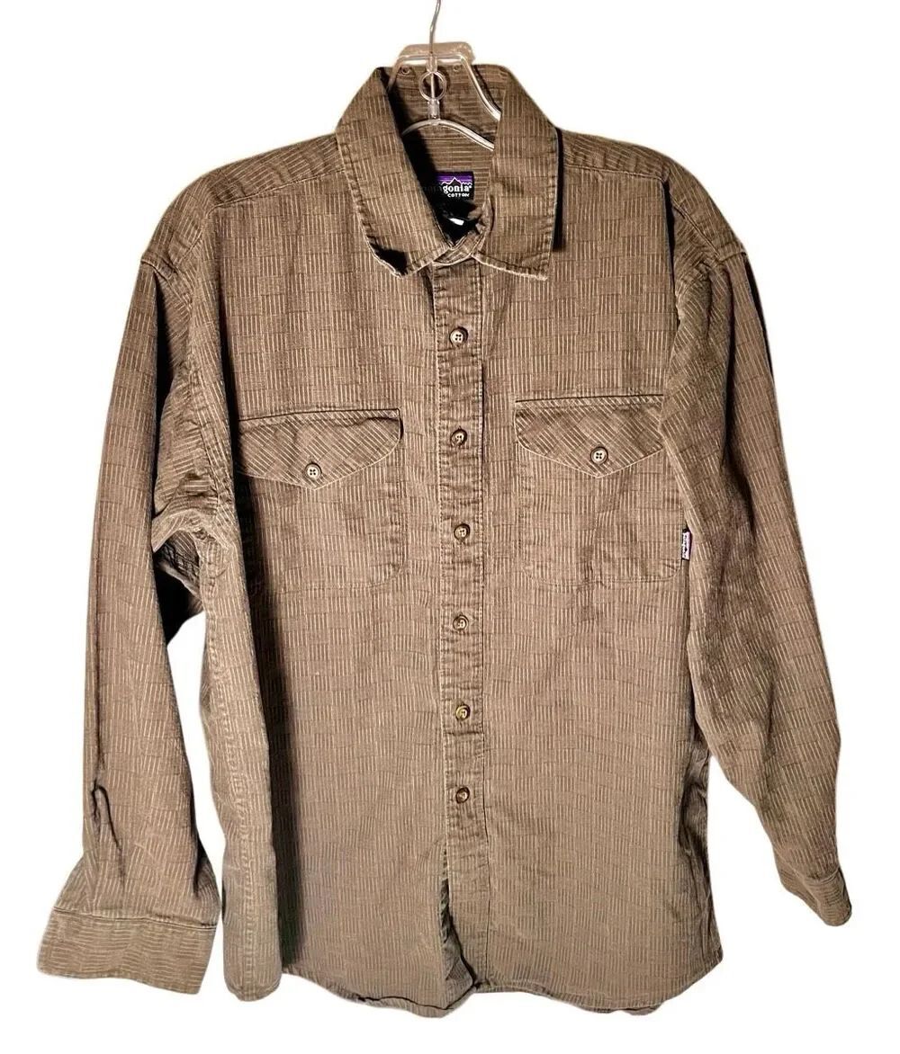 Patagonia Farrier's Shirt Durable Utility W Unique Check Pattern Size Small